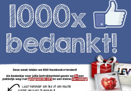 1000 Vrienden!