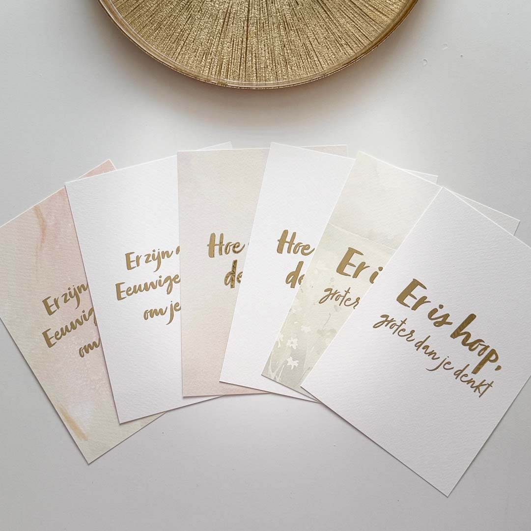 Poster A5 zonder standaard